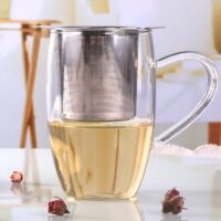 Thee accessoires | theezeef met een dubbele handvat - Afbeelding 3